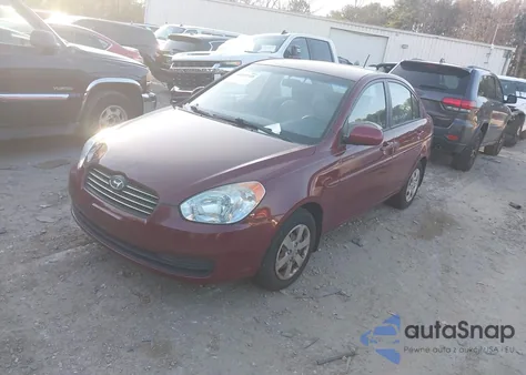 2010 Hyundai Accent Gls z USA, uszkodzony, nr VIN KMHCN4ACXAU505113